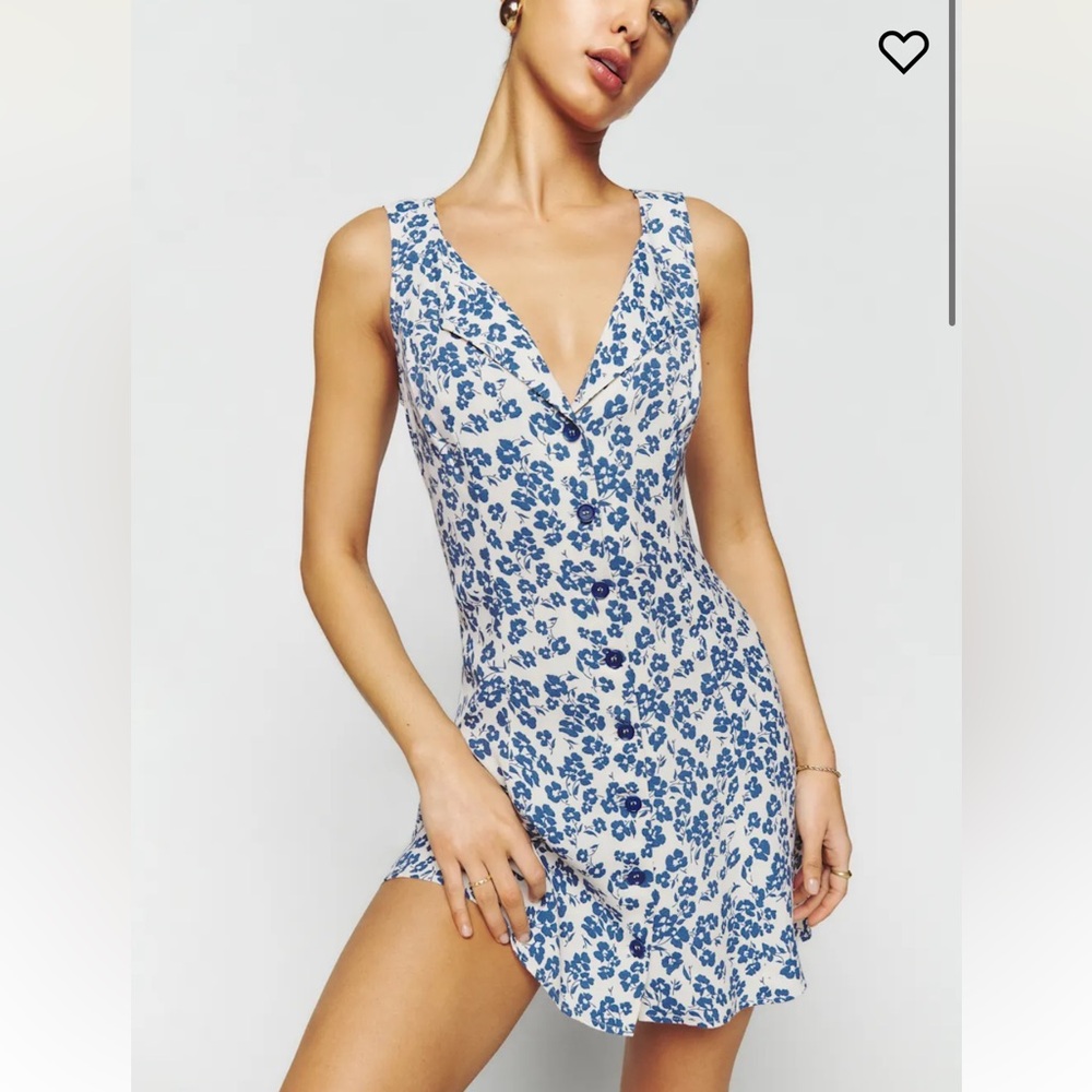 Reformation Rilynn Dress Milanesa - Size 6